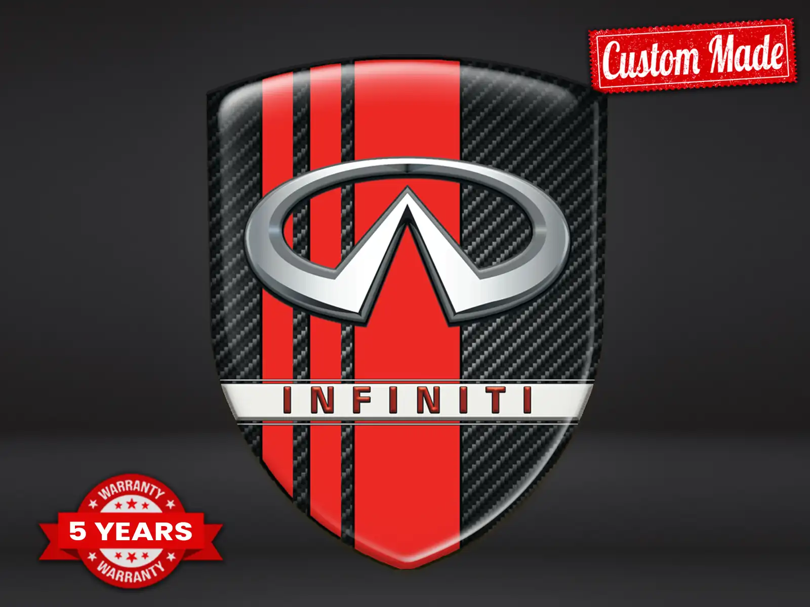 Infiniti Seitenaufkleber Maximal Modern Stil Edition Robust
